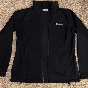 Columbia Black Full-Zip Jacket